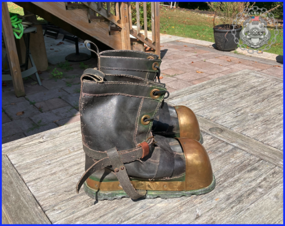 Soviet/Russian Navy Heavy Diving Boots - Image 3