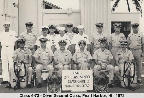 1973 Class 4-73-2C Pearl Harbor HI