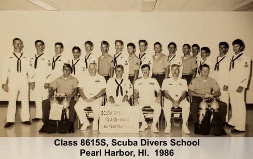 1986 Class 8615S SCUBA Pearl Harbor HI