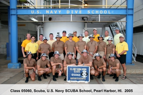 2005 Class 05060 Scuba Pearl Harbor HI